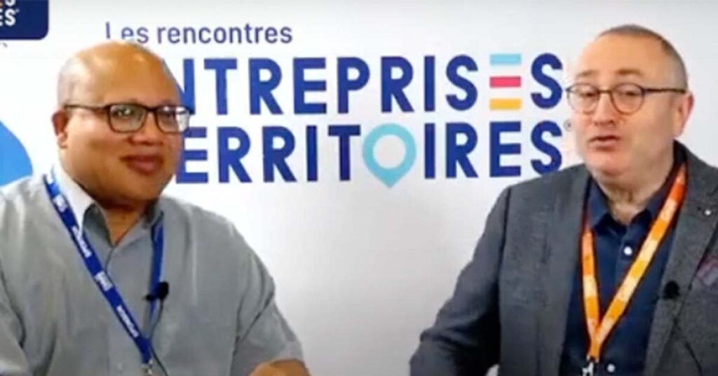 Interview salon Les Rencontres Entreprises et Territoires !